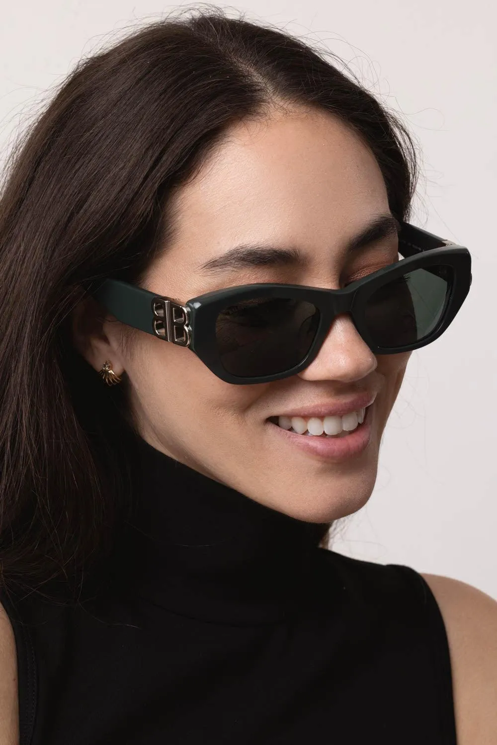 Rectangle Logo Sunglasses