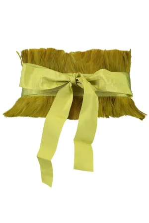 Ribbon Belt - Lime