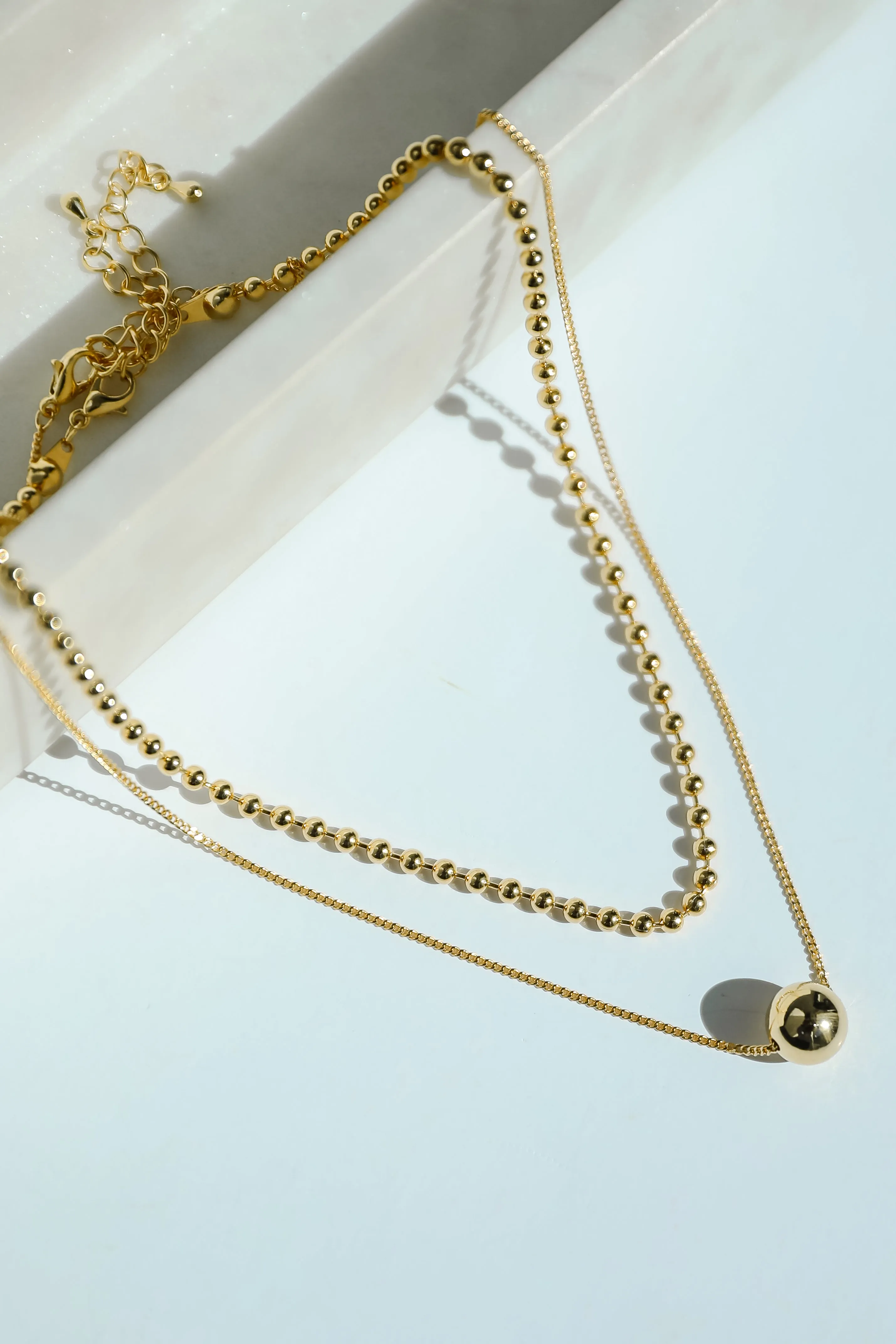 Rylee Gold Layered Necklace