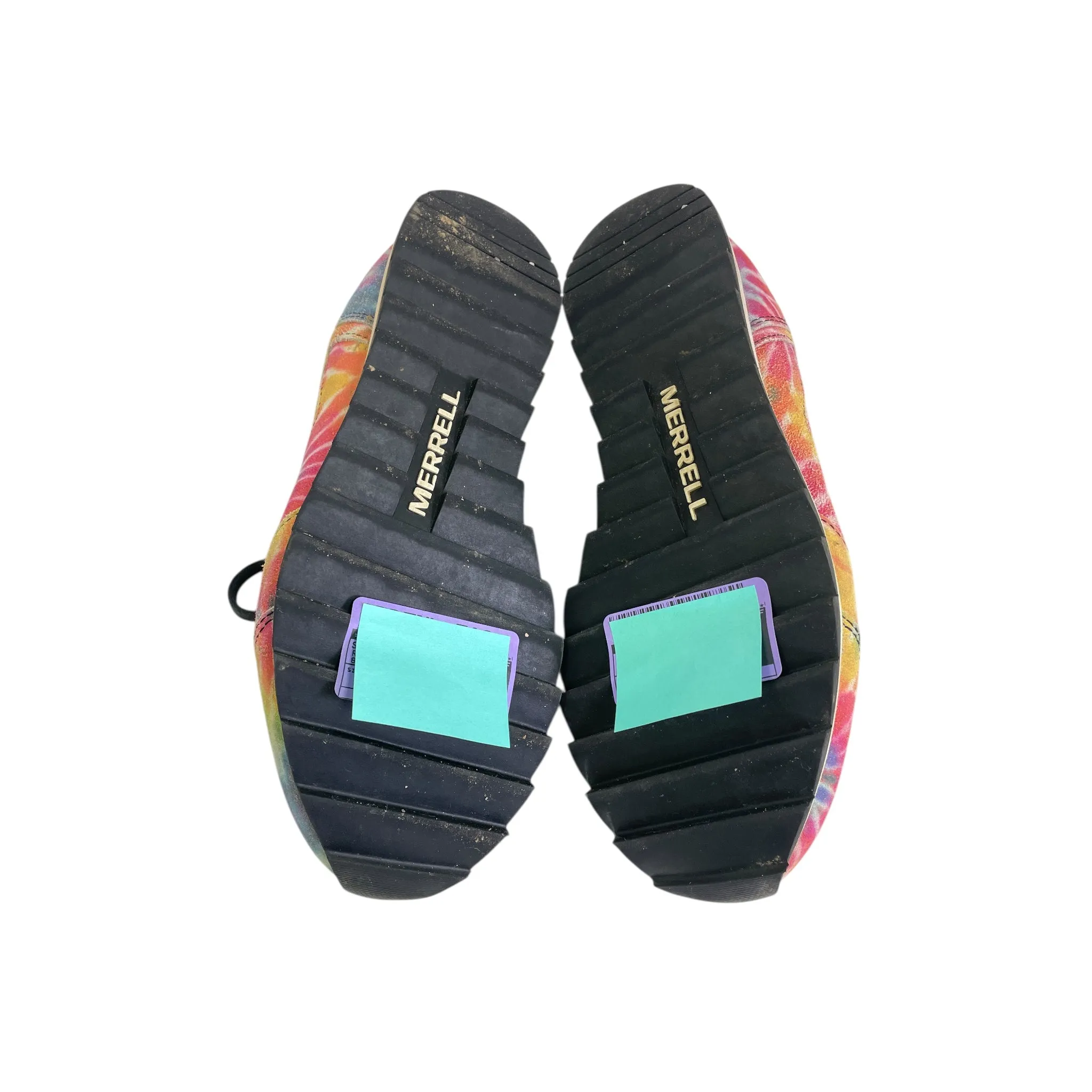 Shoes Athletic By Merrell In Rainbow Print, Size:8