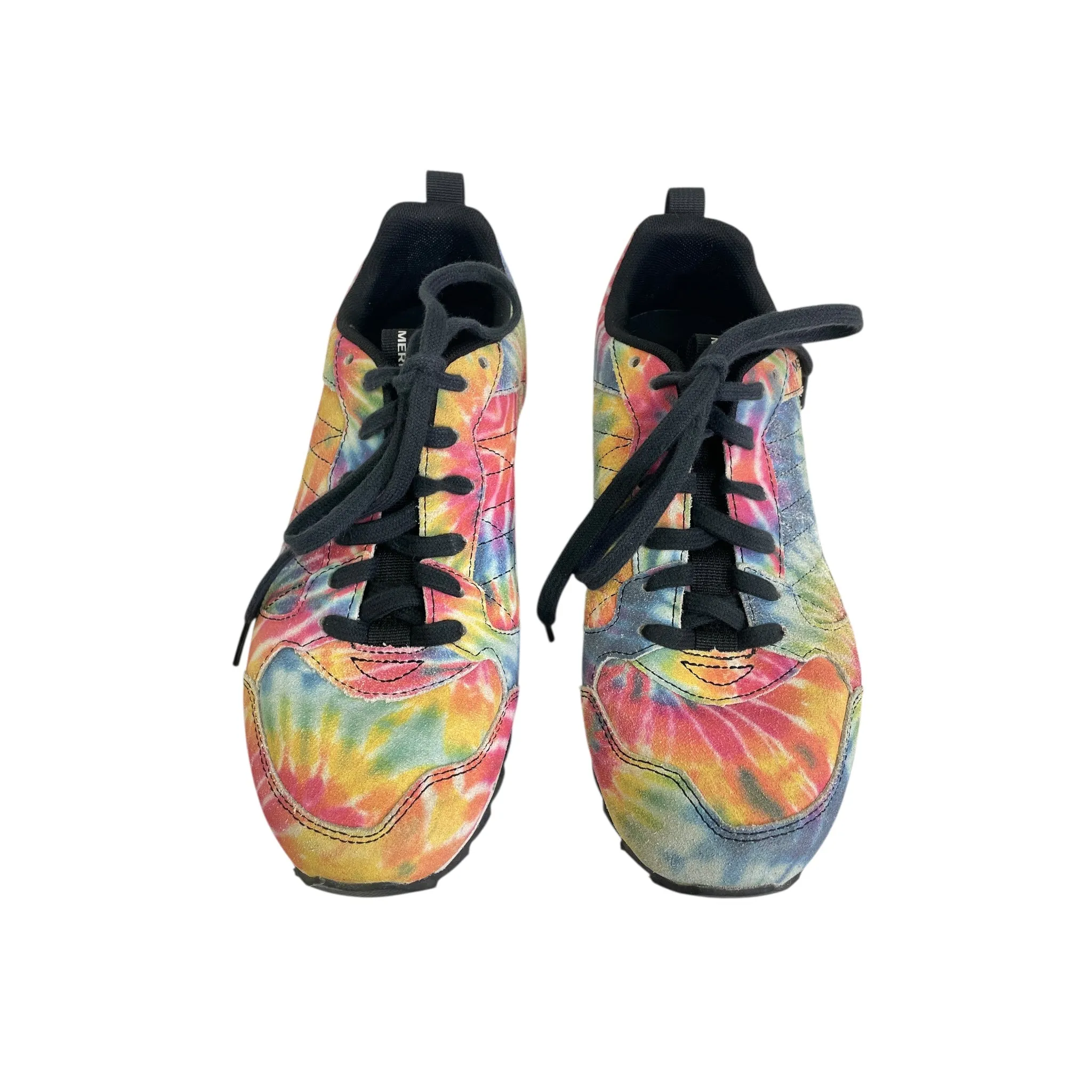 Shoes Athletic By Merrell In Rainbow Print, Size:8