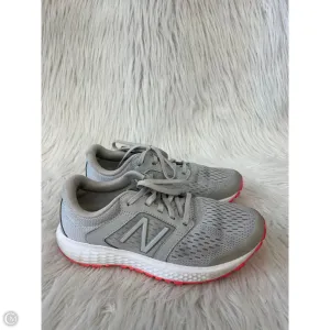 Shoes Athletic By New Balance In Grey & Pink, Size: 7