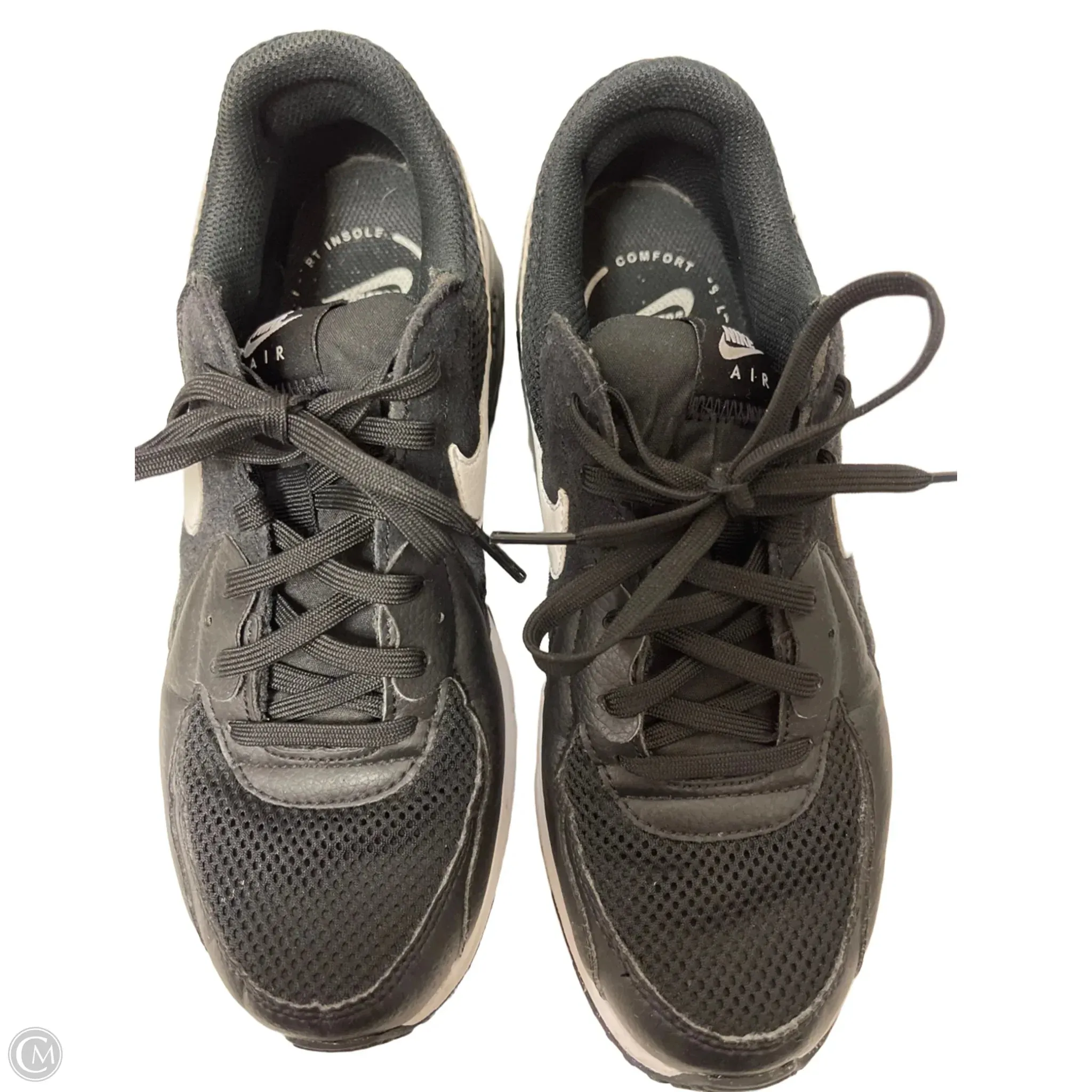 Shoes Athletic By Nike In Black & White, Size: 8