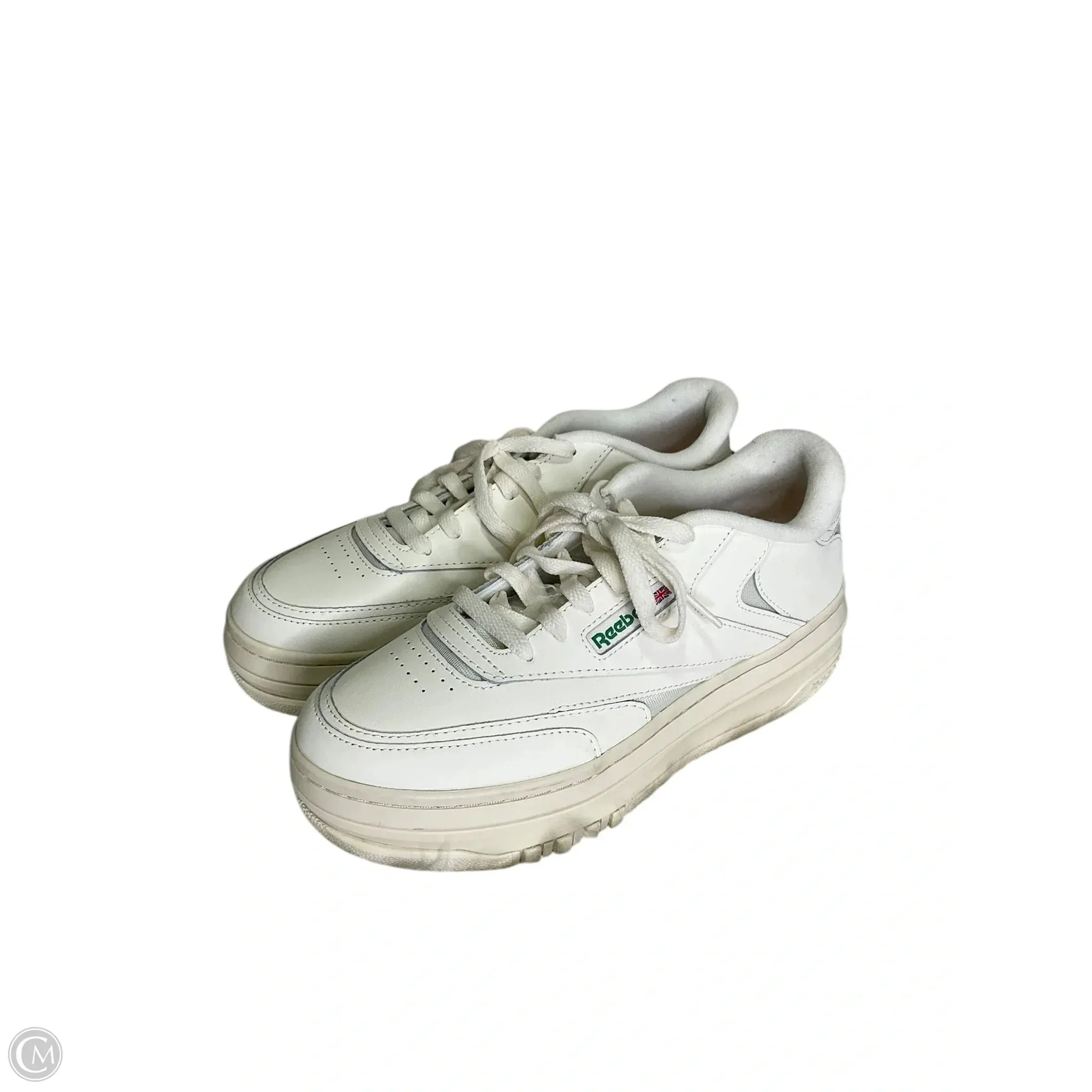Shoes Athletic By Reebok In Cream, Size: 8.5