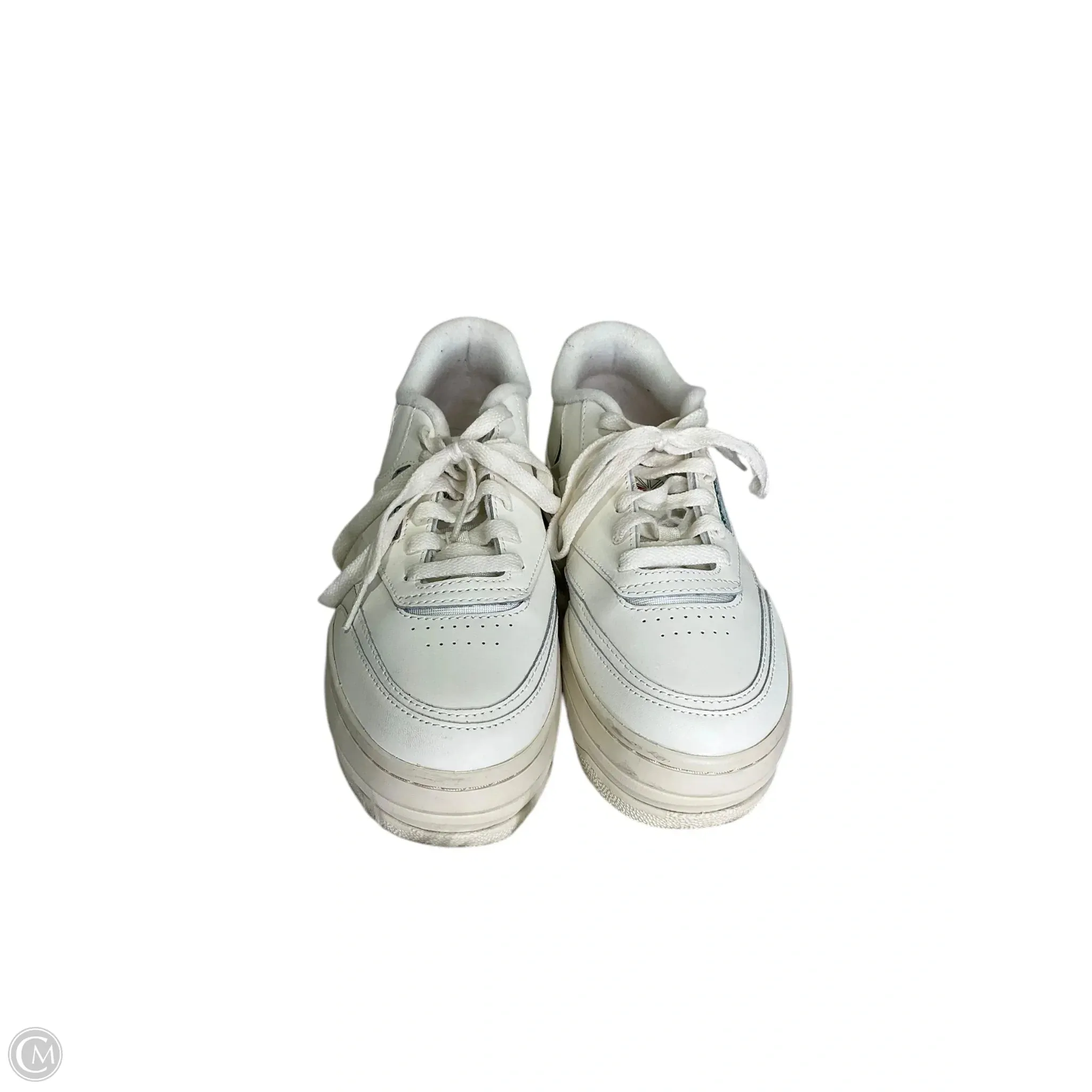 Shoes Athletic By Reebok In Cream, Size: 8.5