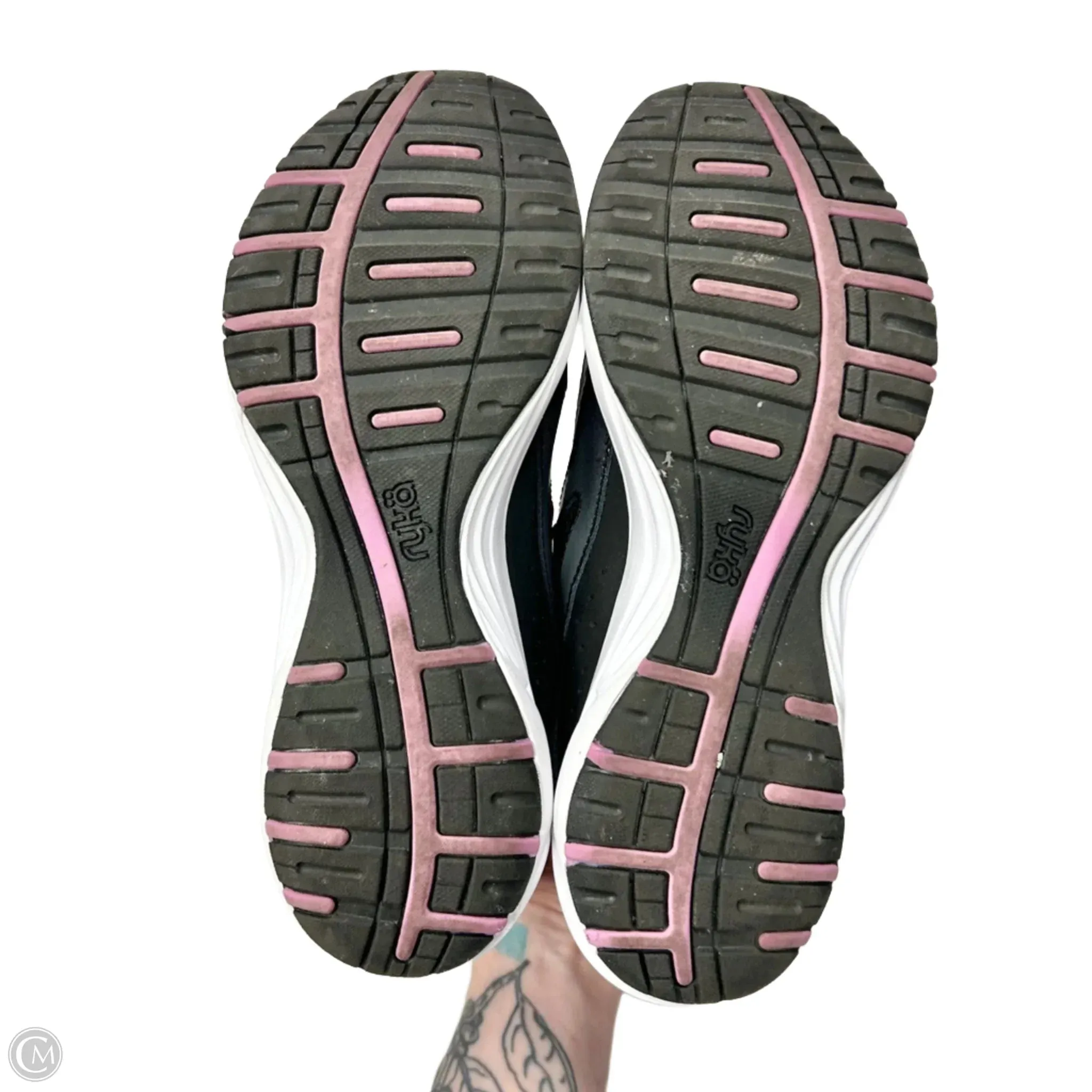 Shoes Athletic By Ryka In Black & Purple, Size: 8
