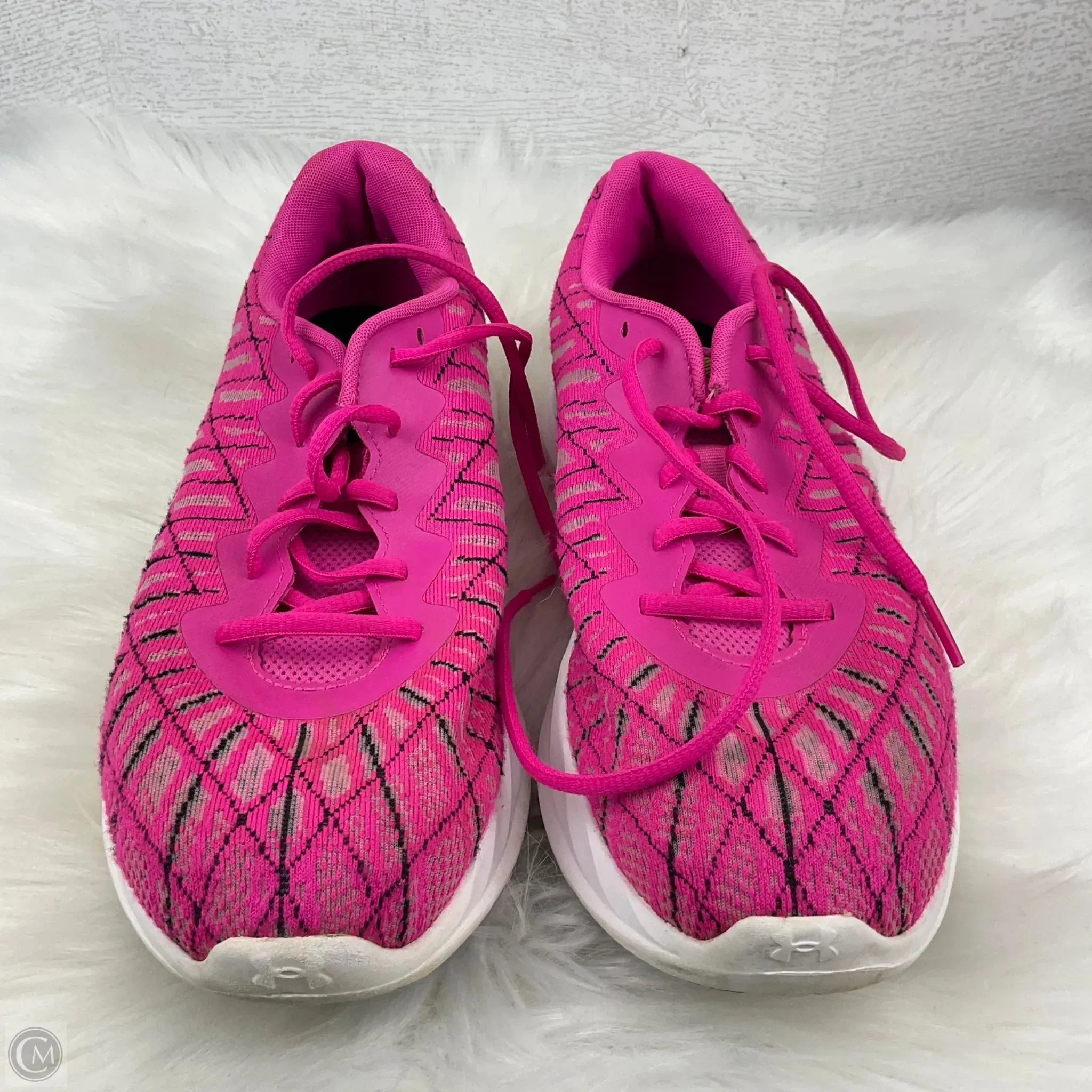 Shoes Athletic By Under Armour In Pink, Size: 10