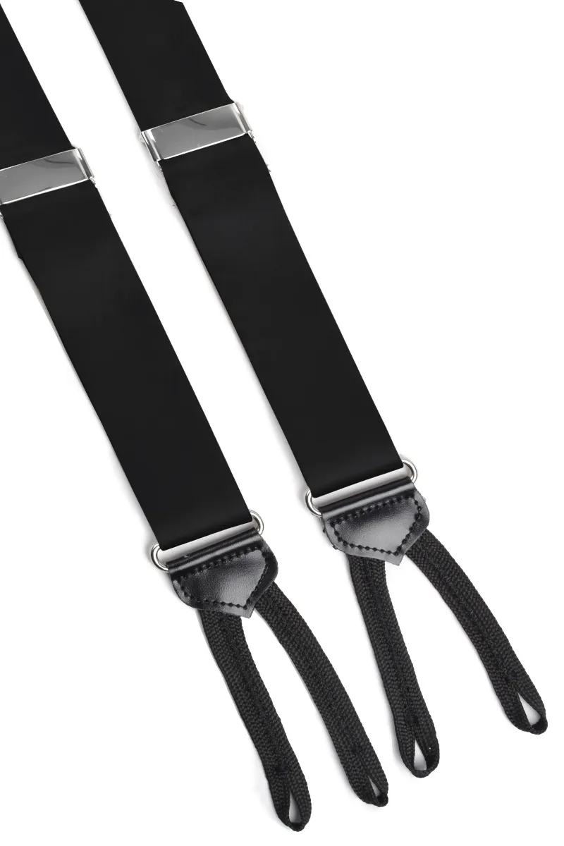 Silk Satin Suspenders