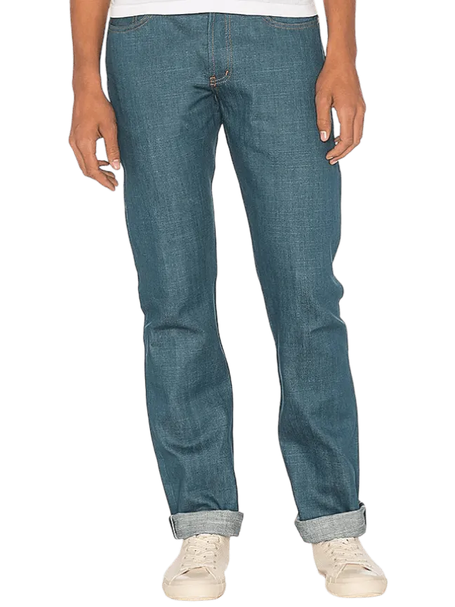 Size 30 | Naked & Famous Denim Weird Guy Vintagecast Broken Twill Selvedge Jeans