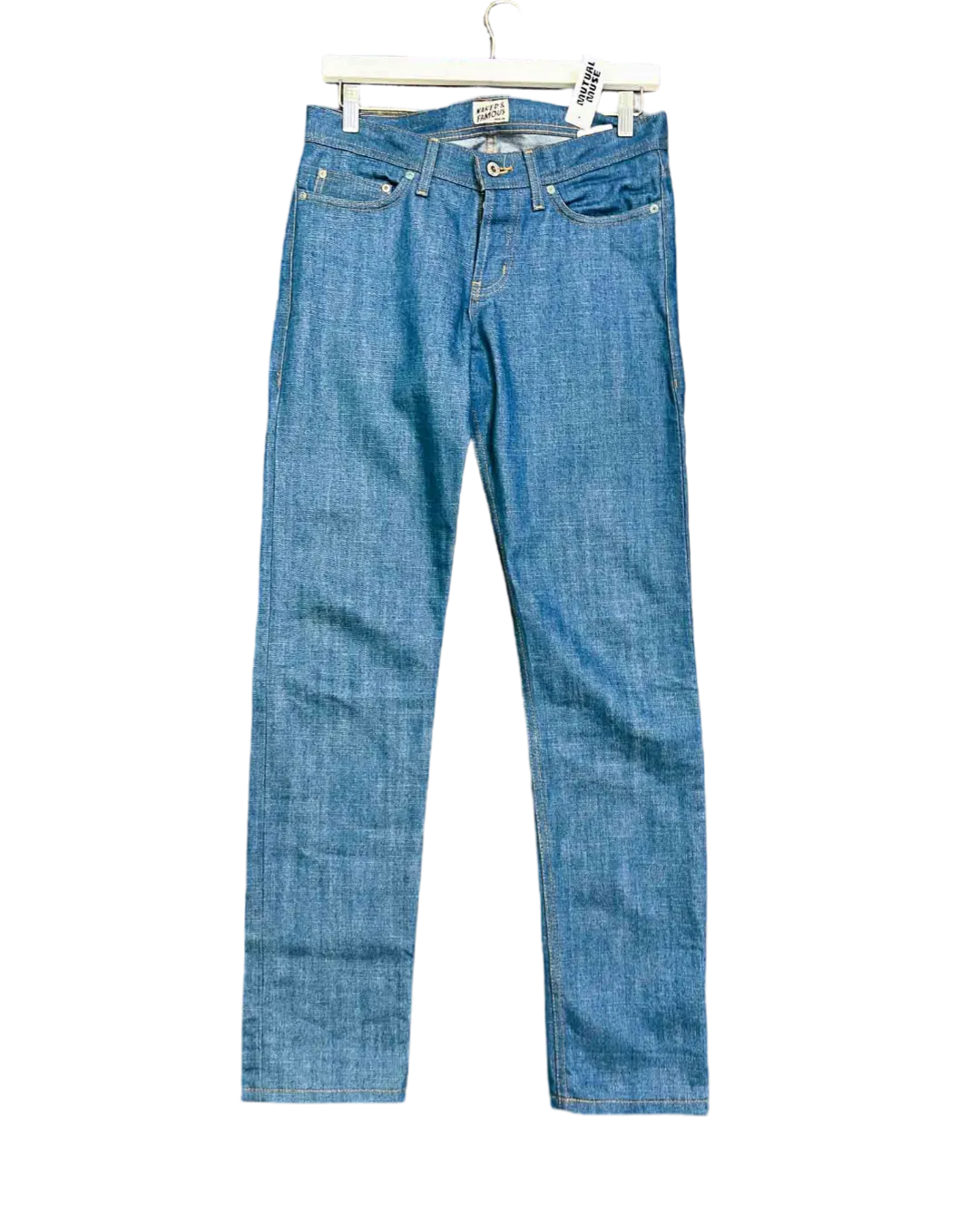 Size 30 | Naked & Famous Denim Weird Guy Vintagecast Broken Twill Selvedge Jeans