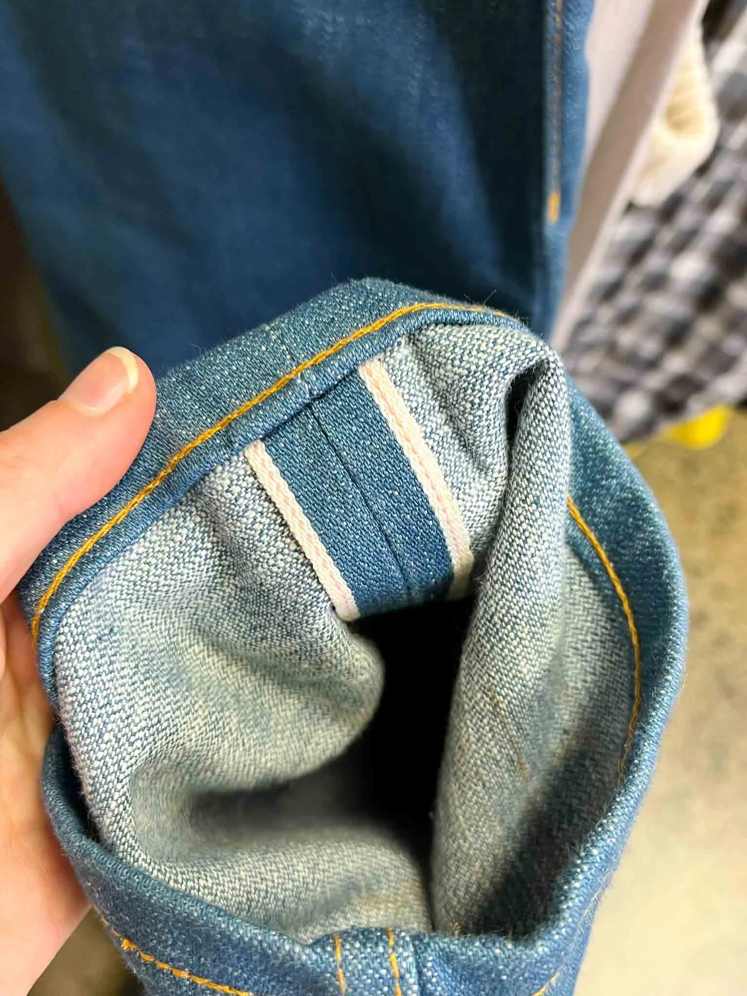 Size 30 | Naked & Famous Denim Weird Guy Vintagecast Broken Twill Selvedge Jeans