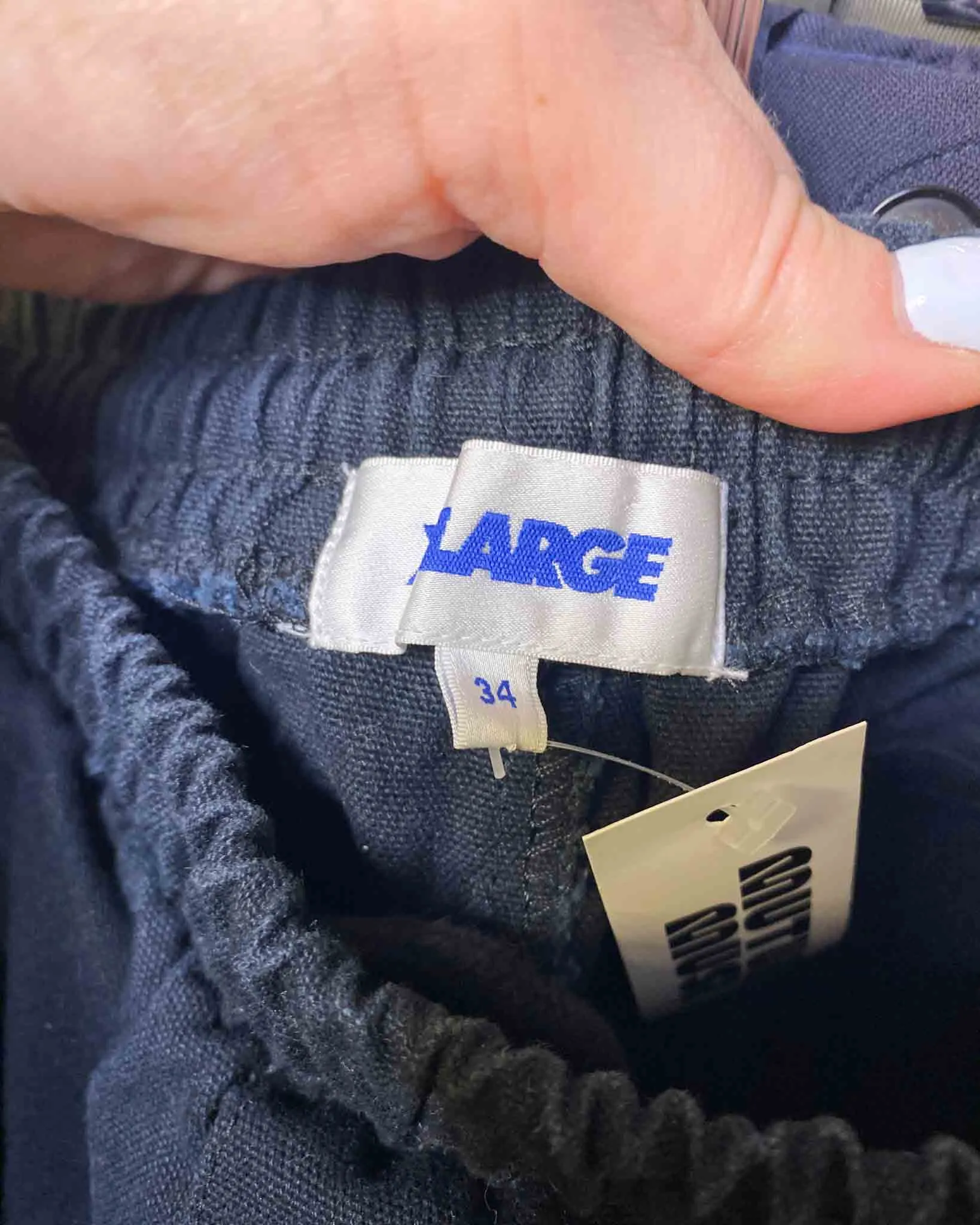 Size 34 | XLarge Cotton Canvas Shorts