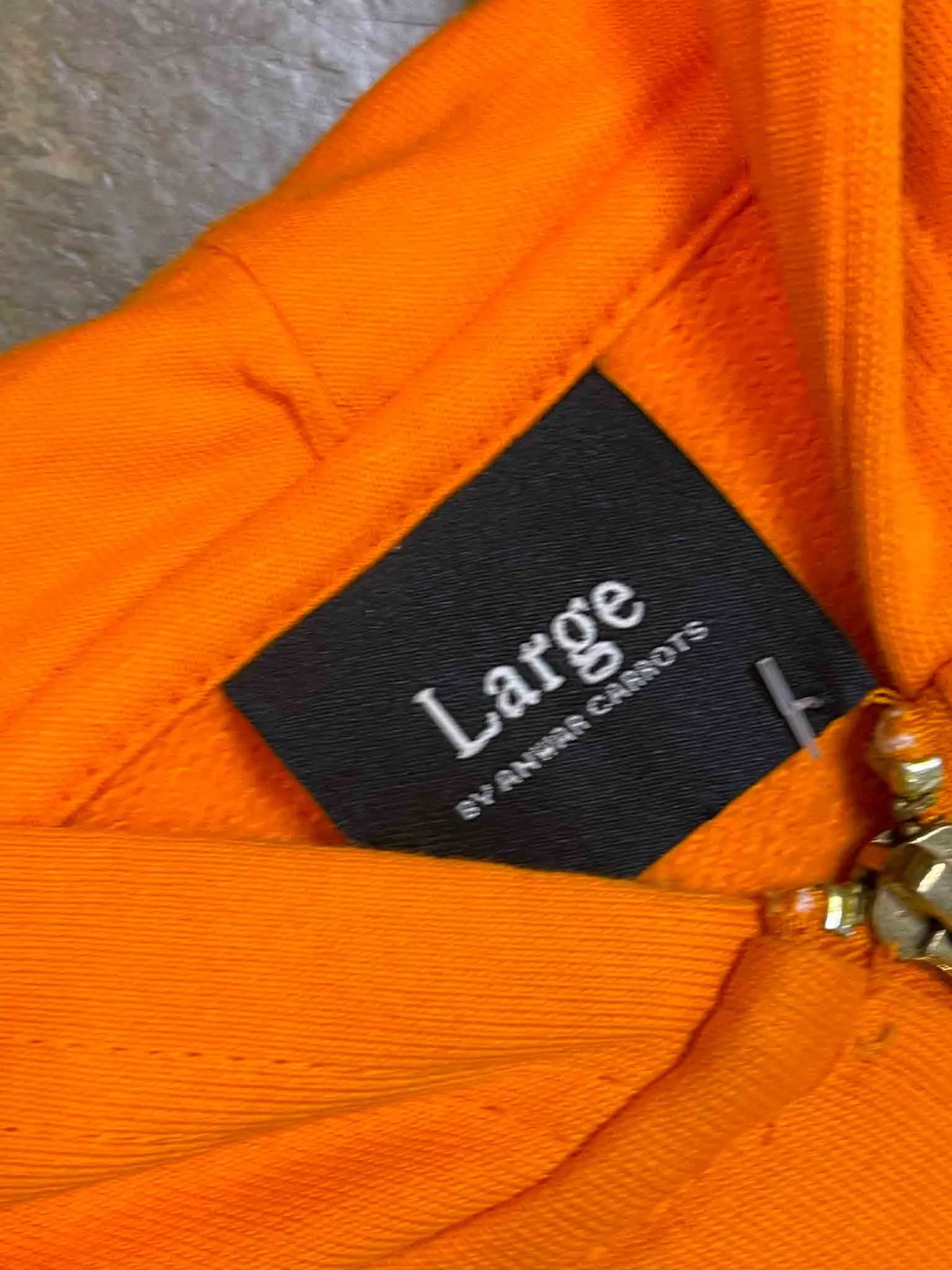 Size L | Anwar Carrots Zip Up Hoodie Jumper