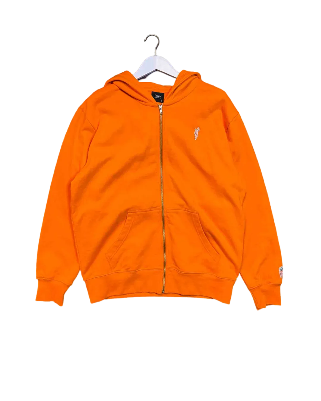 Size L | Anwar Carrots Zip Up Hoodie Jumper