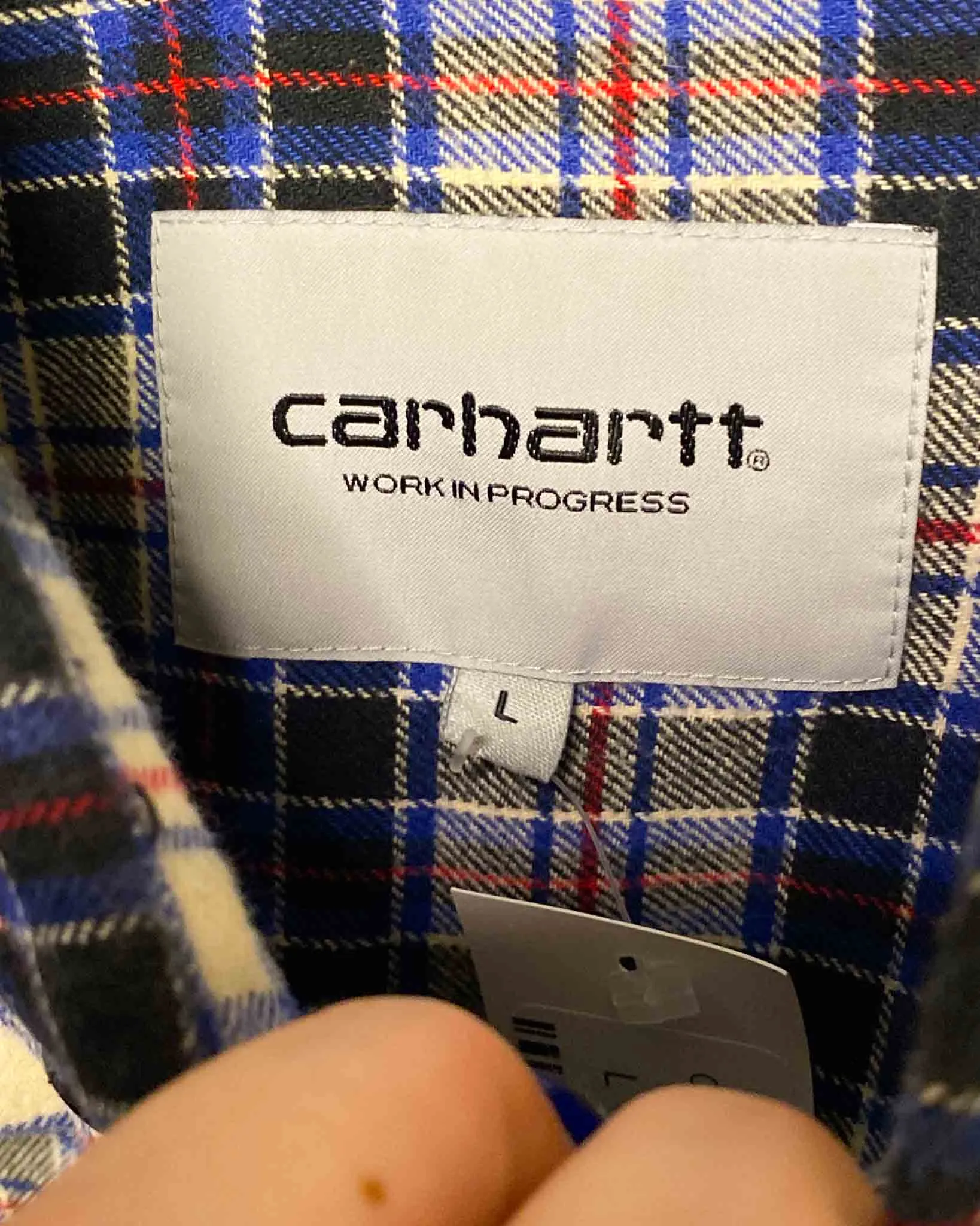 Size L | Carhartt Plaid Flannel Shirt