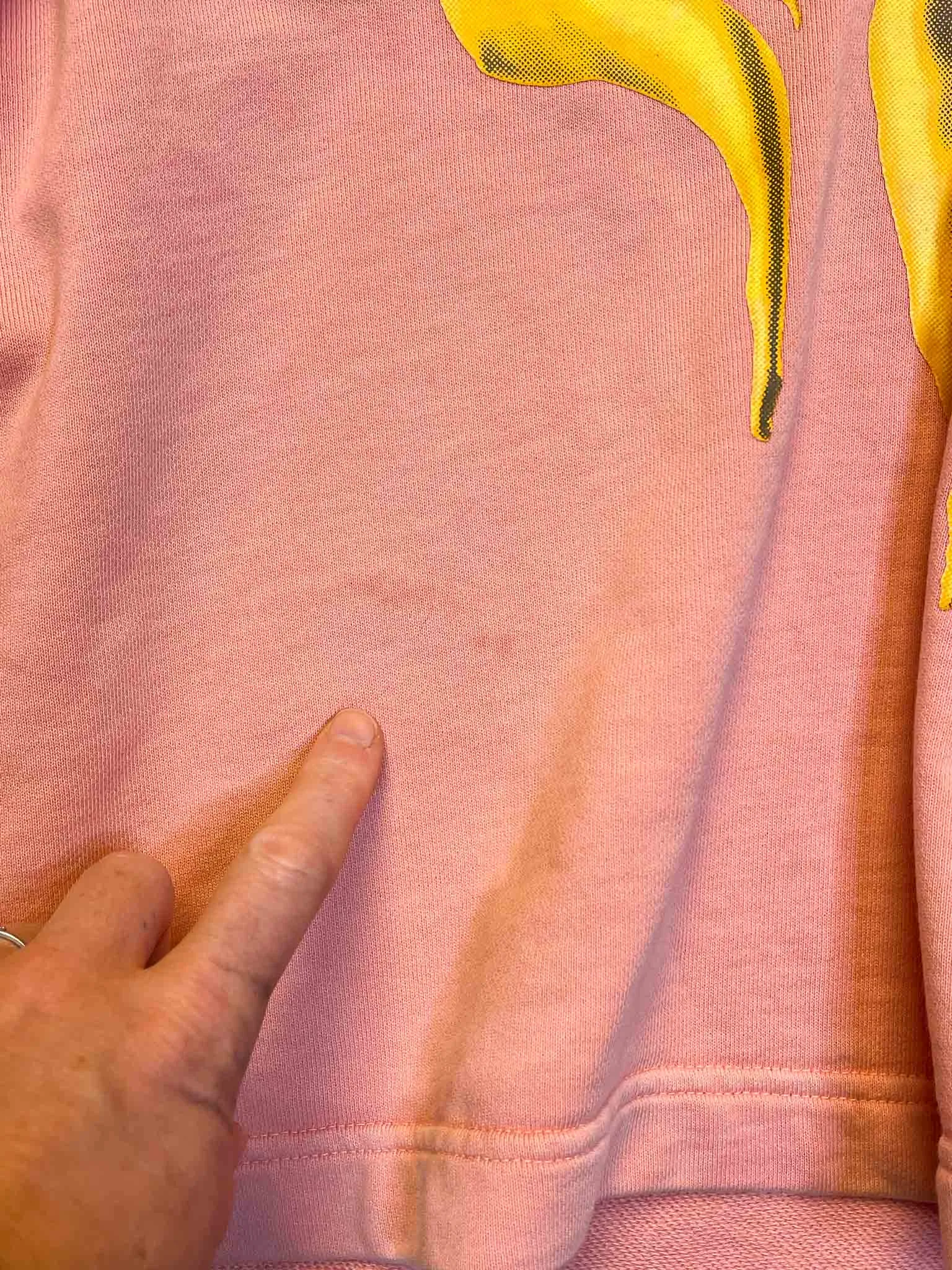 Size L | PAM Cropped Hooded Jumper