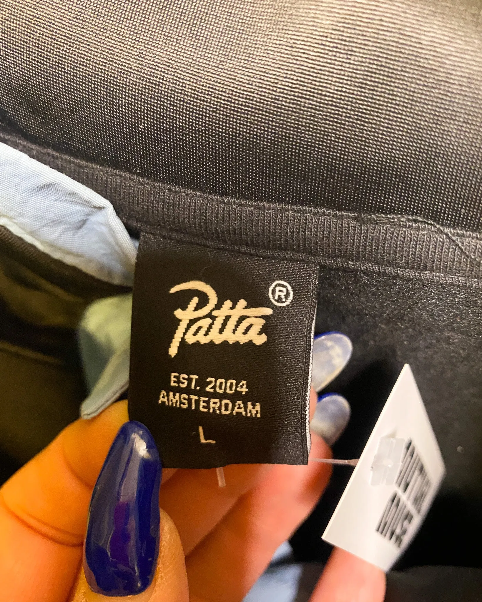 Size L | Patta Warm Up Top