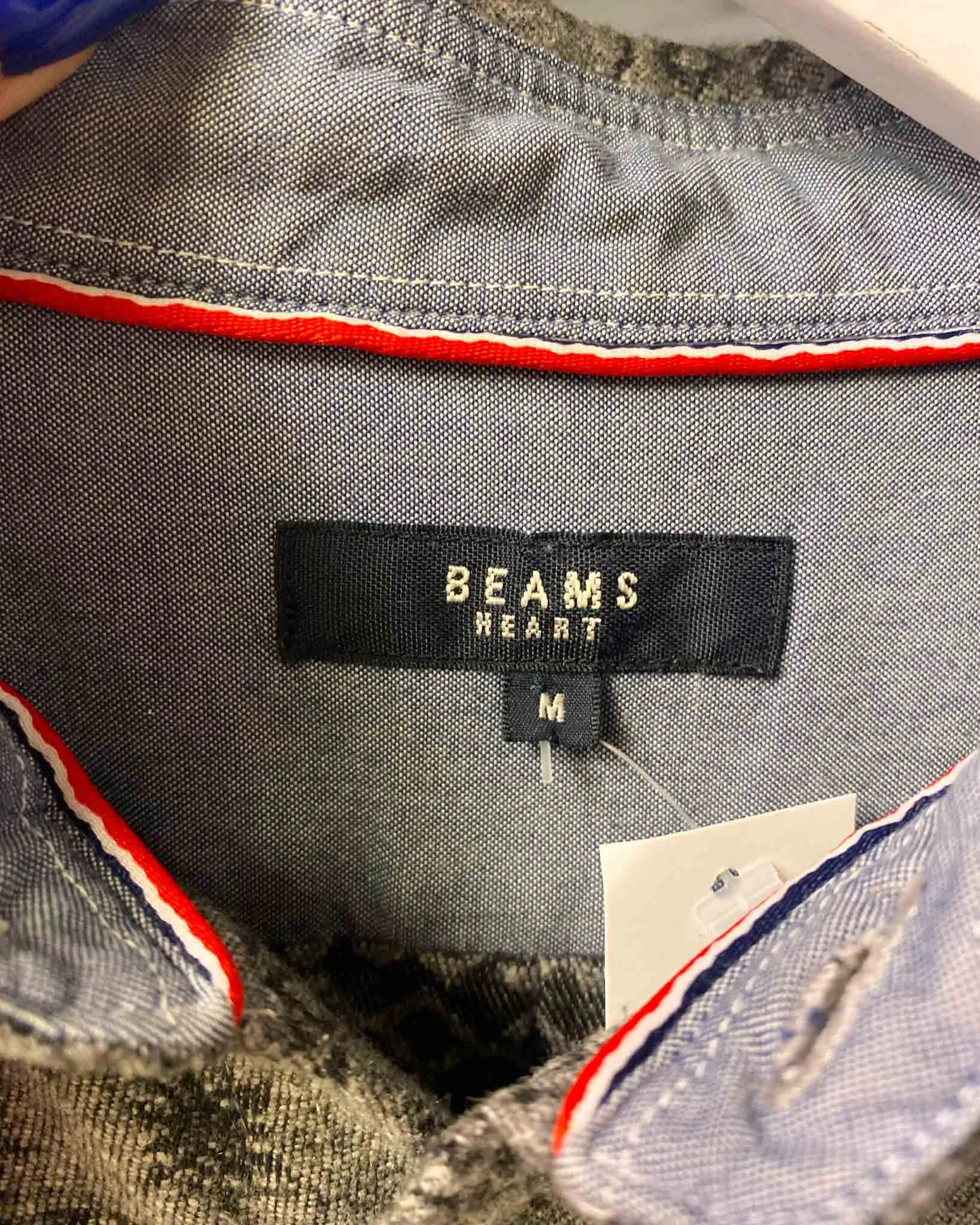 Size M | Beams Jacquard Knit Shirt