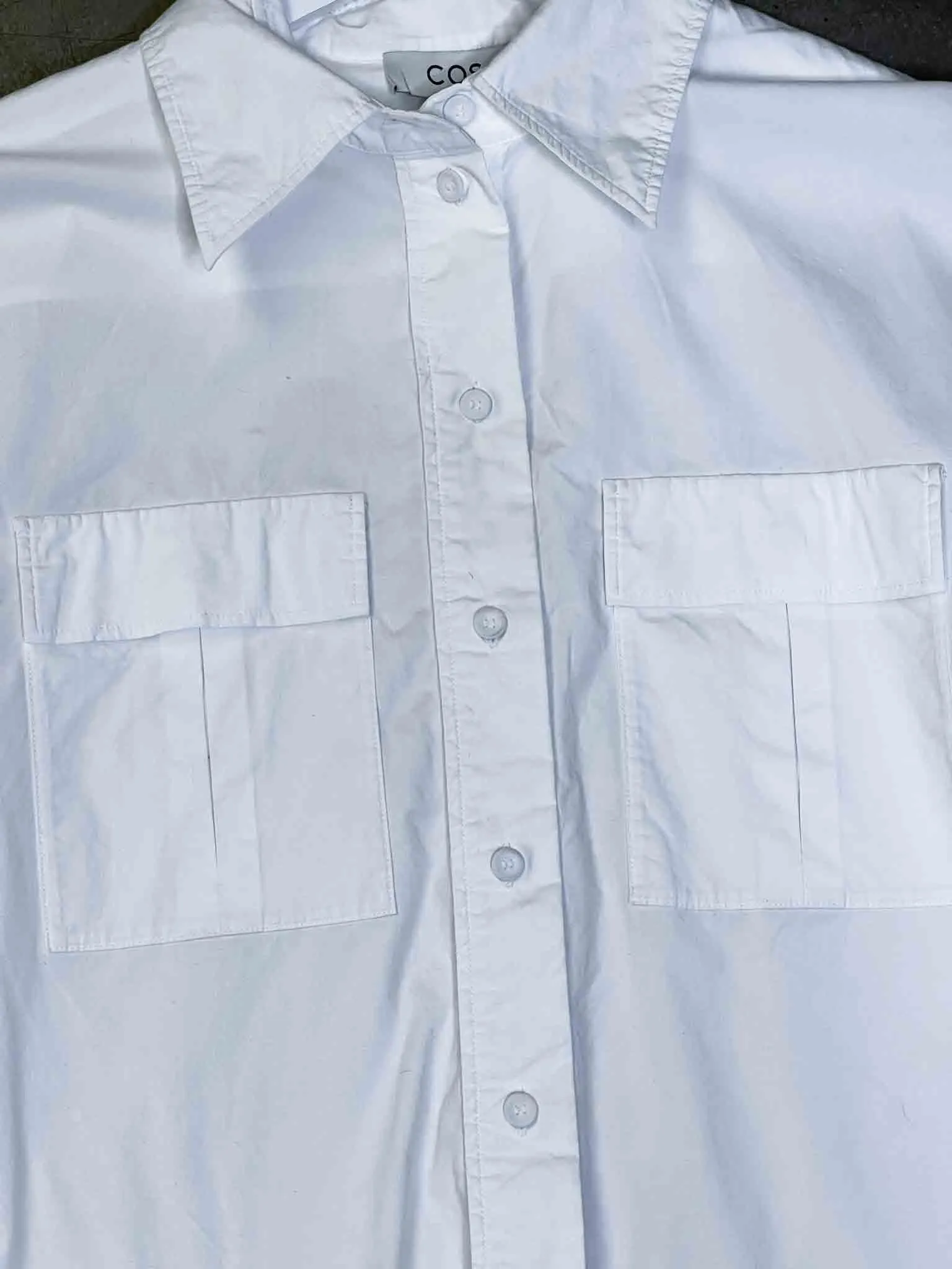 Size M | COS Double Pocket Shirt