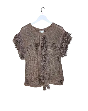 Size M | Issey Miyake Vintage Fringing Knit Top