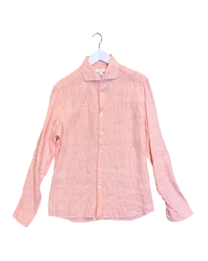 Size M | Reiss Striped Linen Shirt