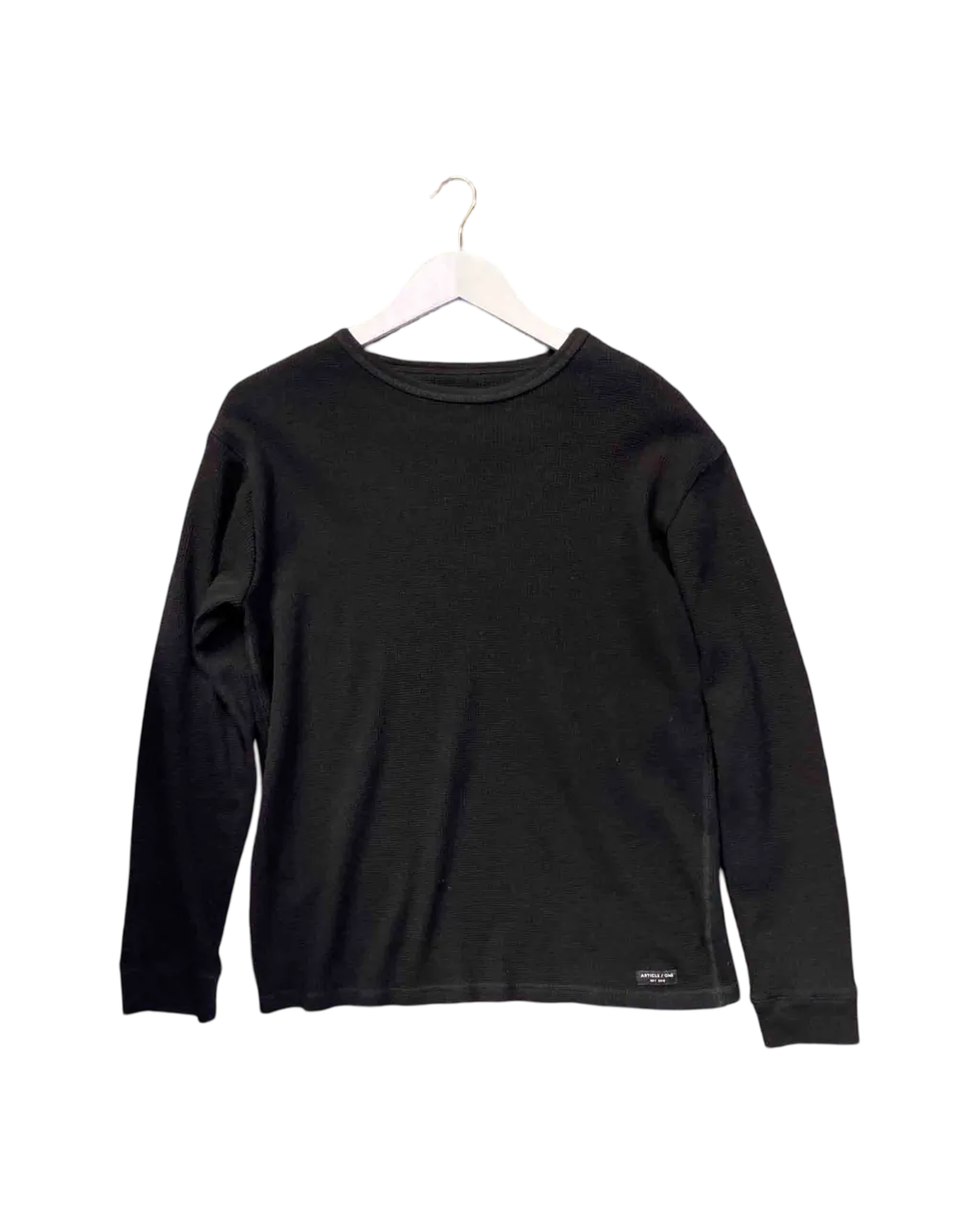 Size S | Article One Waffle Knit Long Sleeve T-Shirt