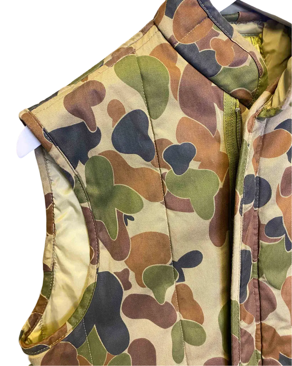 Size S/M | Vintage Walkabout Padded Camo Vest