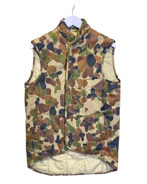 Size S/M | Vintage Walkabout Padded Camo Vest