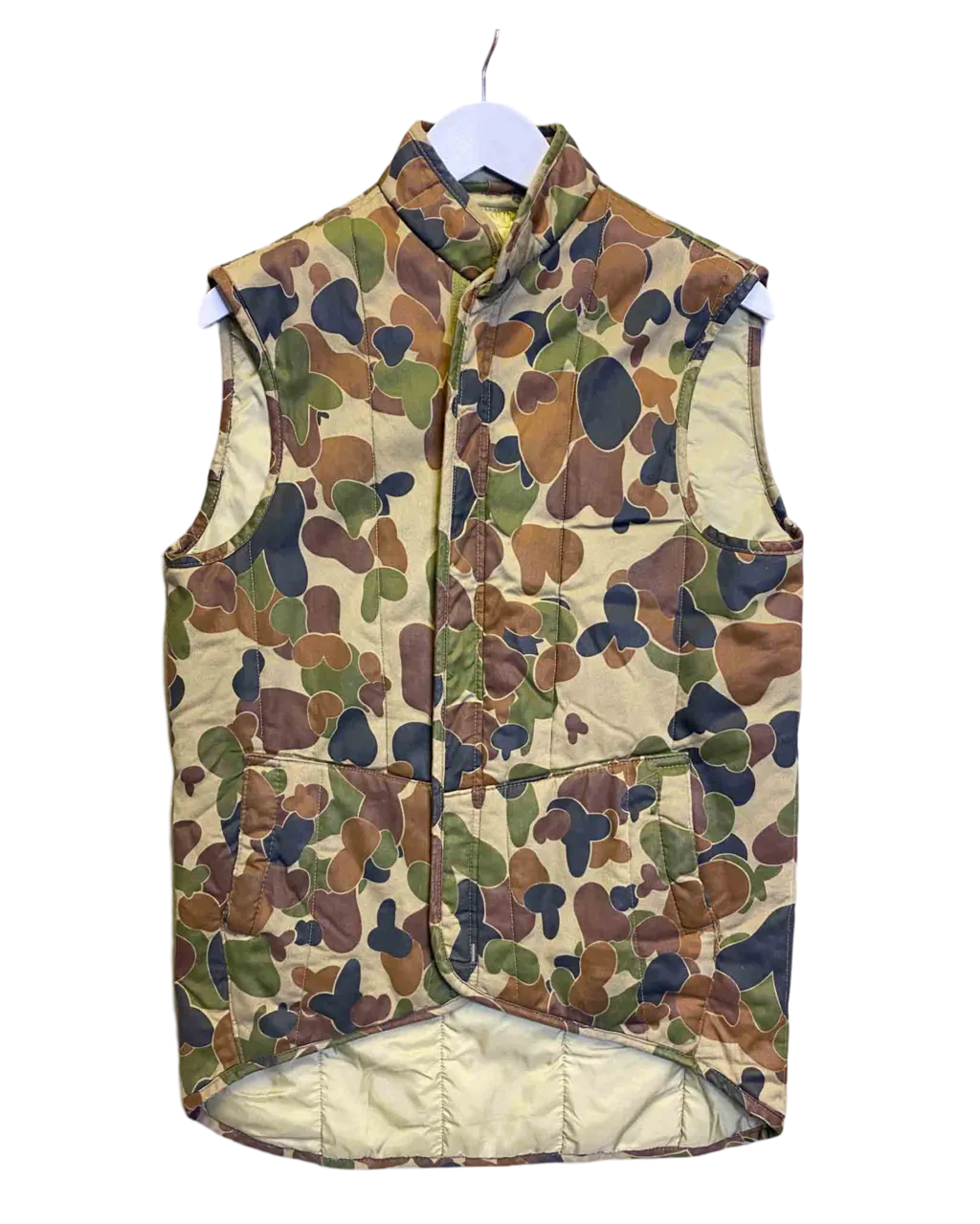 Size S/M | Vintage Walkabout Padded Camo Vest
