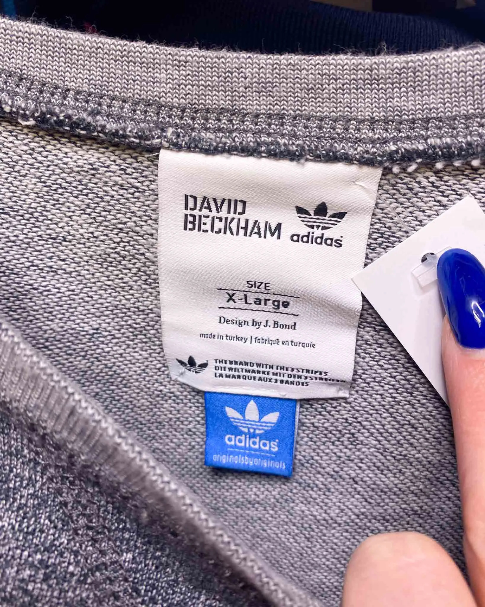 Size XL | Adidas x David Beckham Sweatshirt