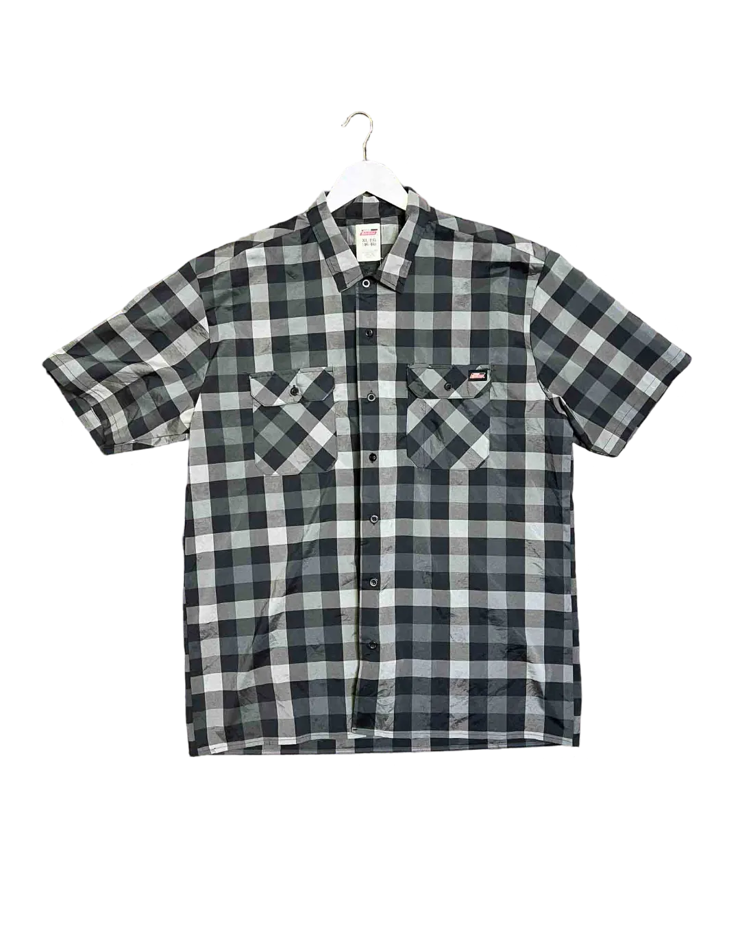 Size XL | Dickies Grey Check Shirt