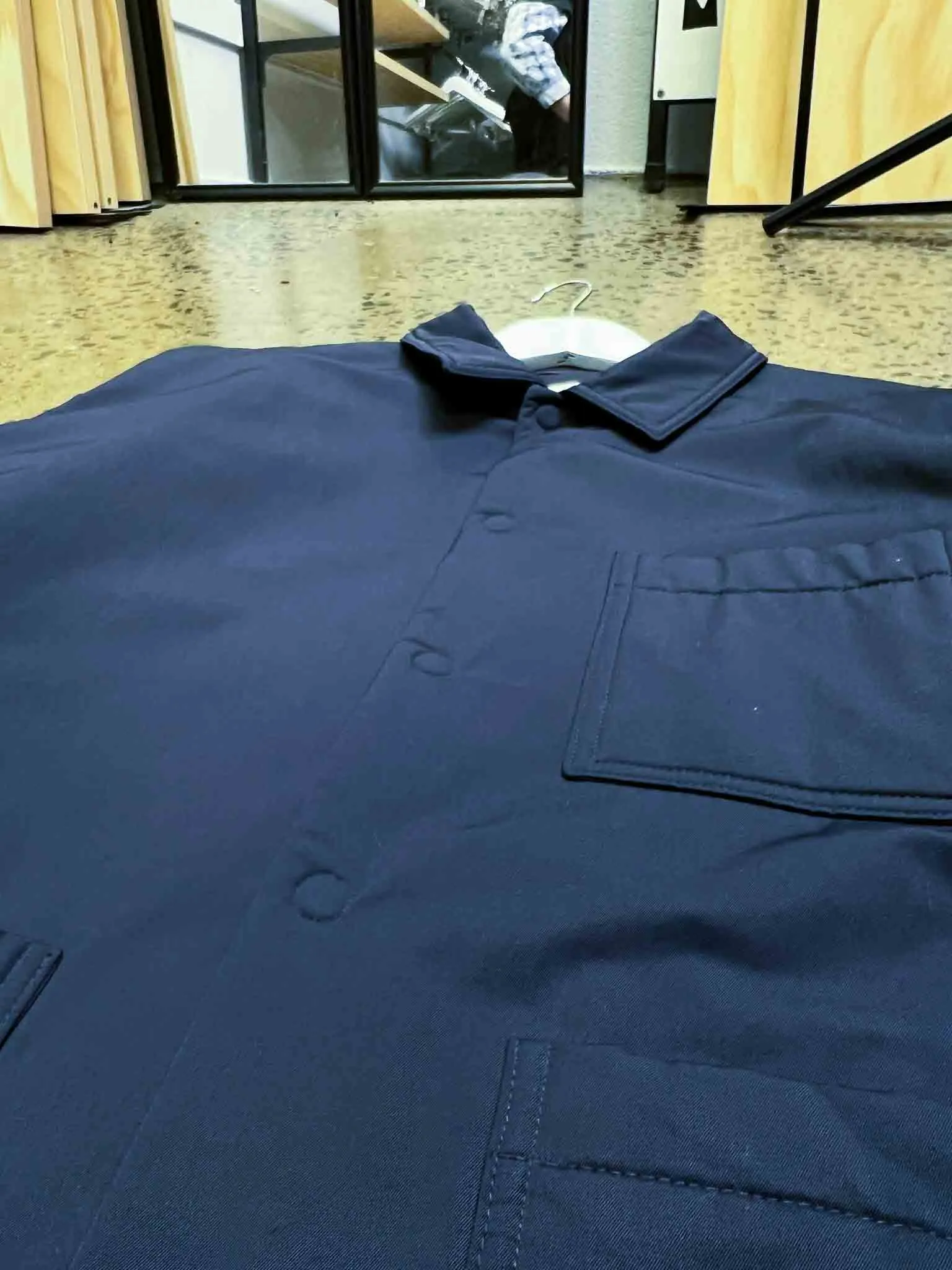 Size XL | Nanushka Kasen Padded Cotton-Blend Twill Shirt Jacket