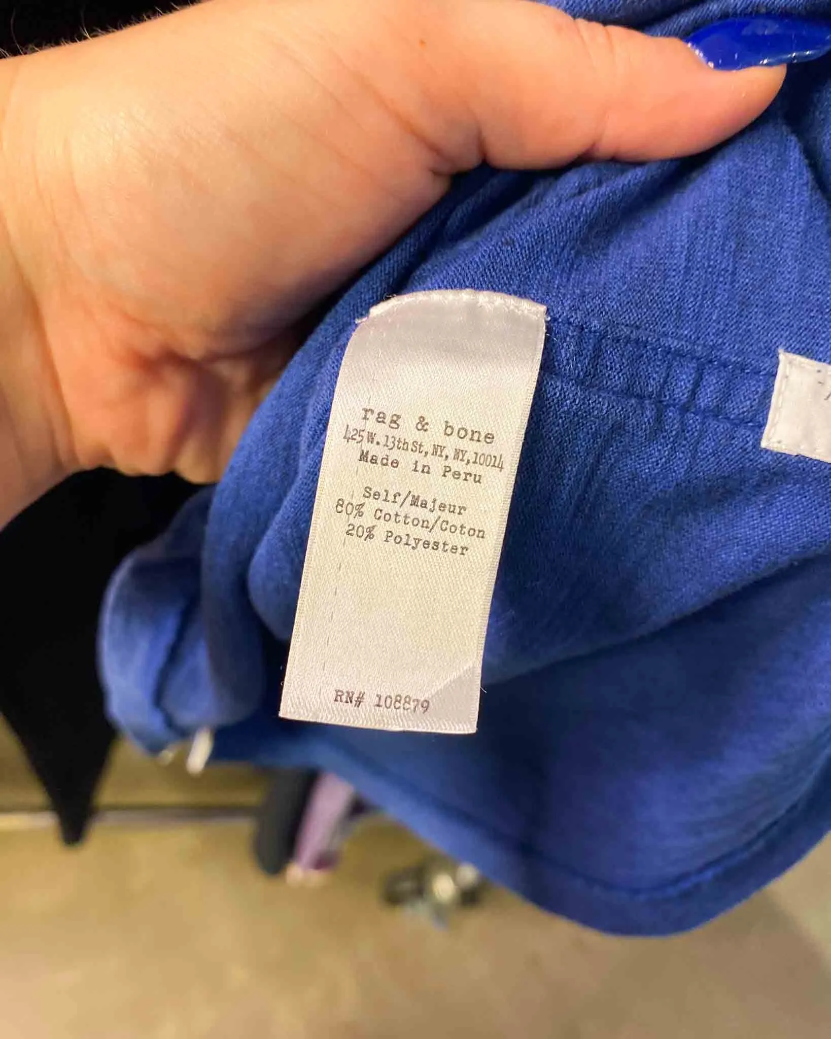 Size XL | Rag & Bone Marle T-shirt