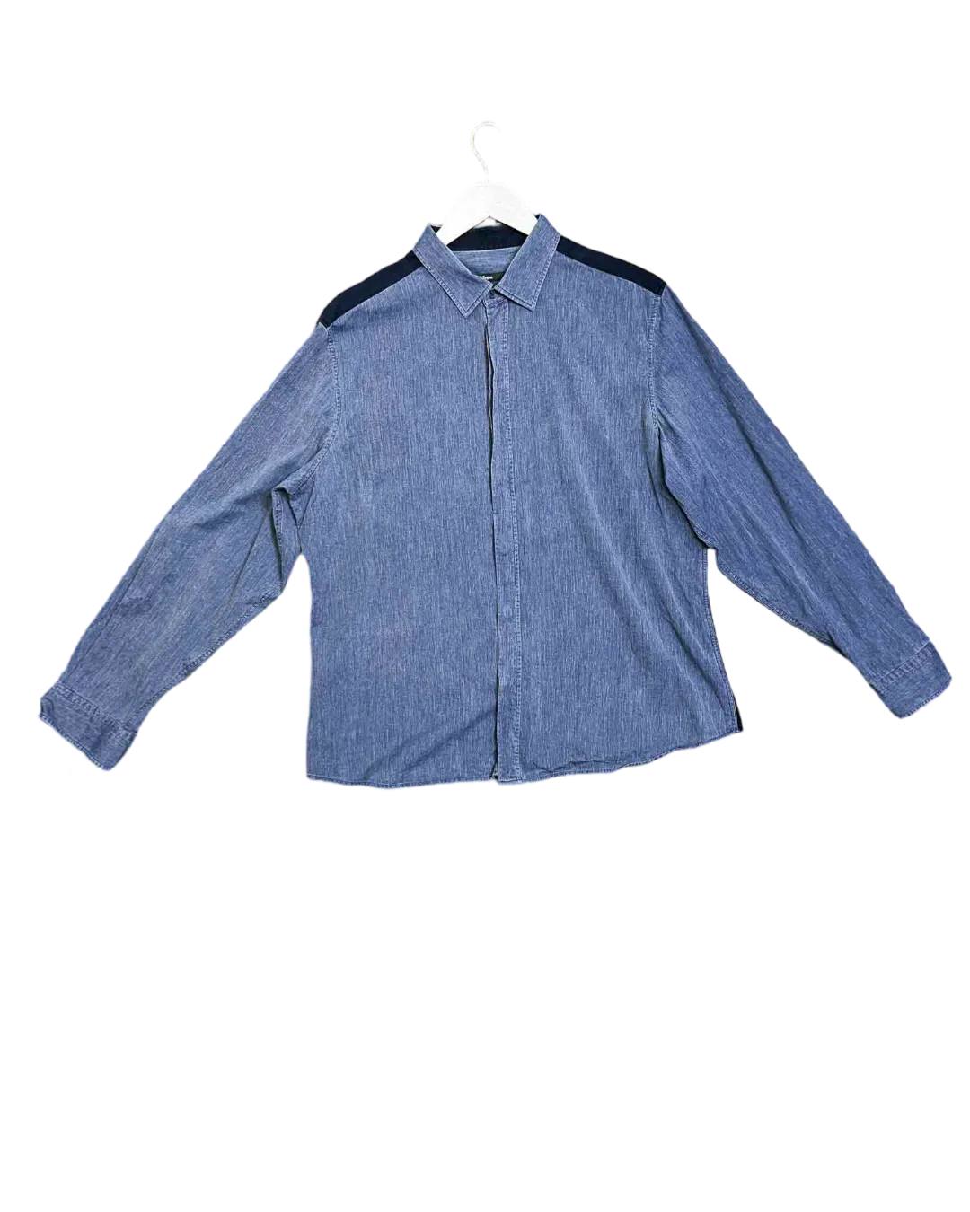 Size XL | Z Zegna by Ermenegildo Zegna Two Tone Shirt