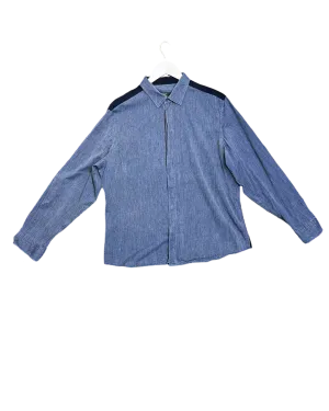 Size XL | Z Zegna by Ermenegildo Zegna Two Tone Shirt