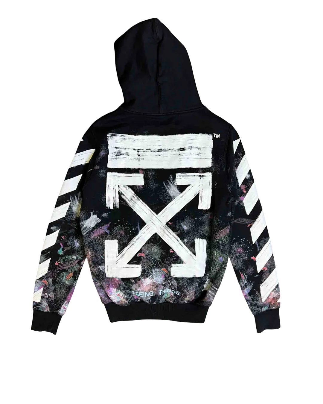 Size XS | Off-White Galaxy Brushed Zip-Up Hoodie
