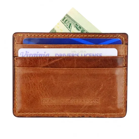 Smathers & Branson Got Rum Needlepoint Credit Card Wallet - Navy