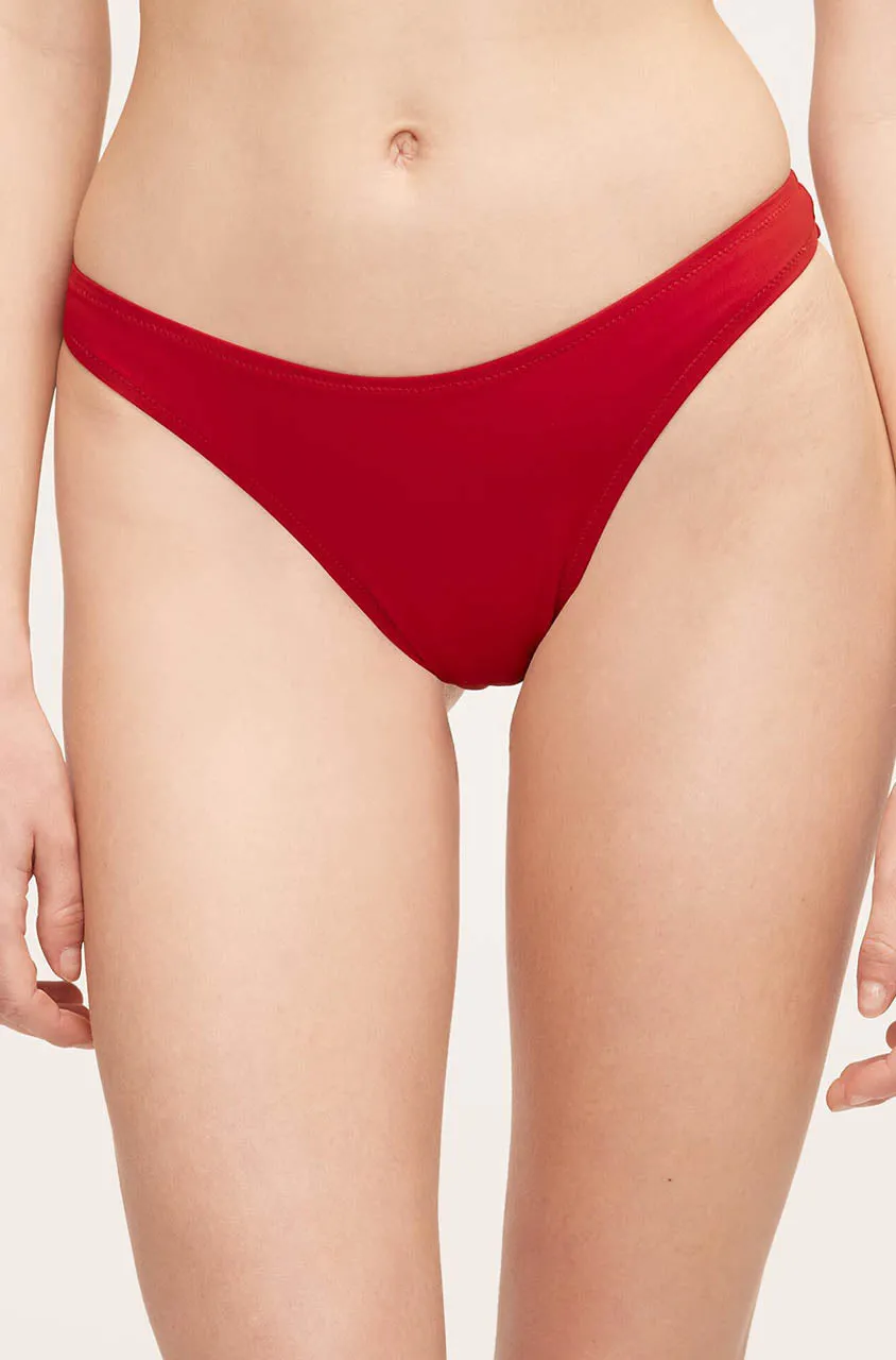 Solid Halter Bikini Bottom | Rabararo REBECCA TAYLOR