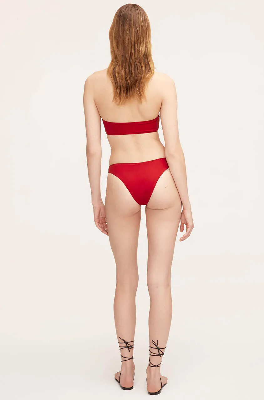 Solid Halter Bikini Bottom | Rabararo REBECCA TAYLOR