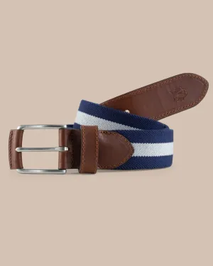 Southern Tide Men's Gadsden Stretch Ribbon Belt - Yacht Blue