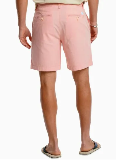 Southern Tide Sunwashed Channel Marker 8 Inch Short - Sunwashed Coral