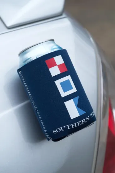 Southern Tide USA Magnetic Can Caddie - Yacht Blue