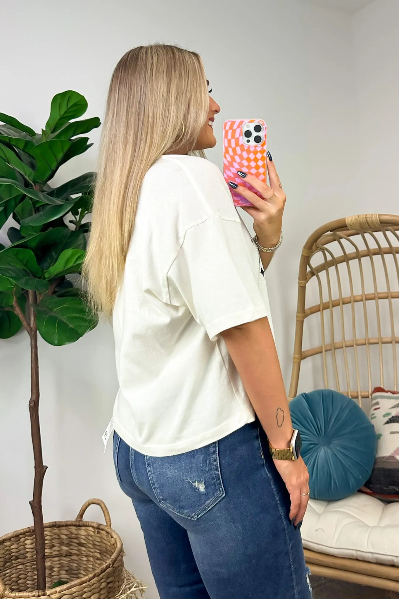 Spooky Vibes Relaxed Graphic Tee - FINAL SALE