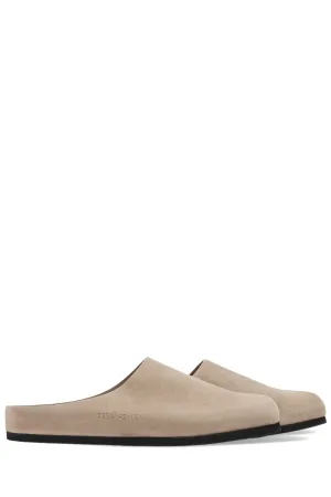 Suede Clogs