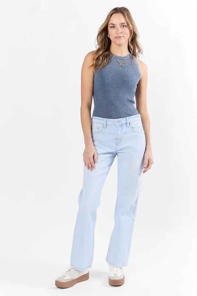 Taylor Light Wash Mid Rise Baggy Jeans SALE