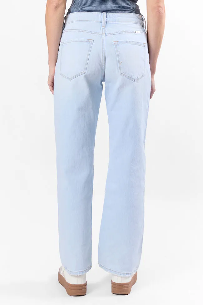 Taylor Light Wash Mid Rise Baggy Jeans SALE