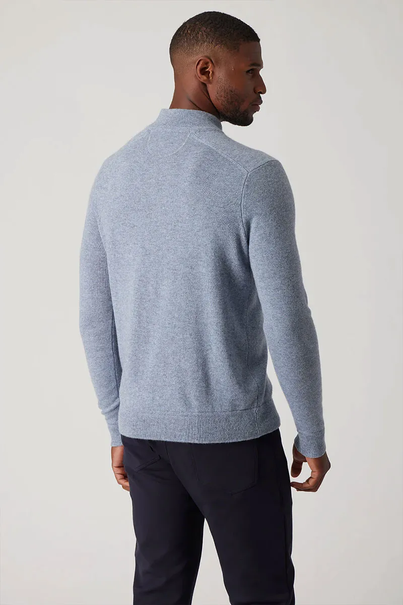 The Ryan Mock Zip Sweater