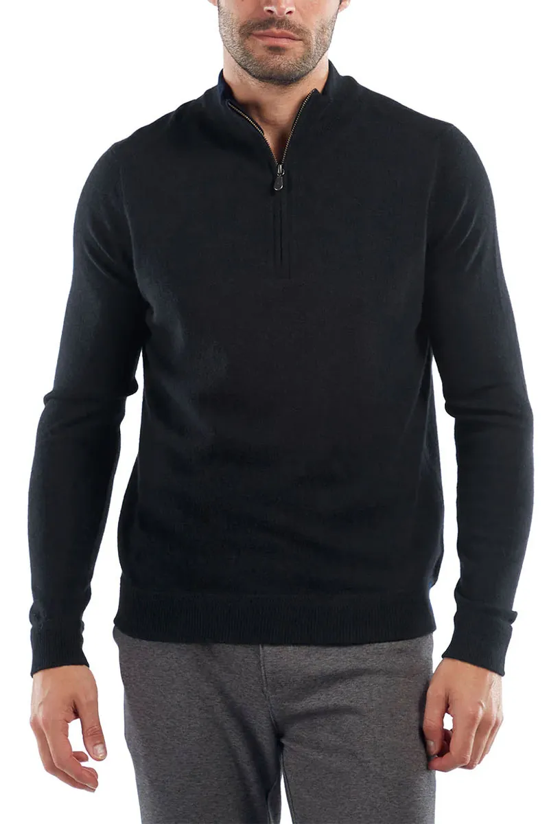The Ryan Mock Zip Sweater