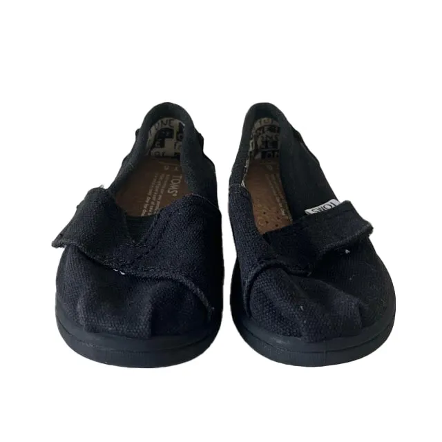 Tom's Boys Black Shoes