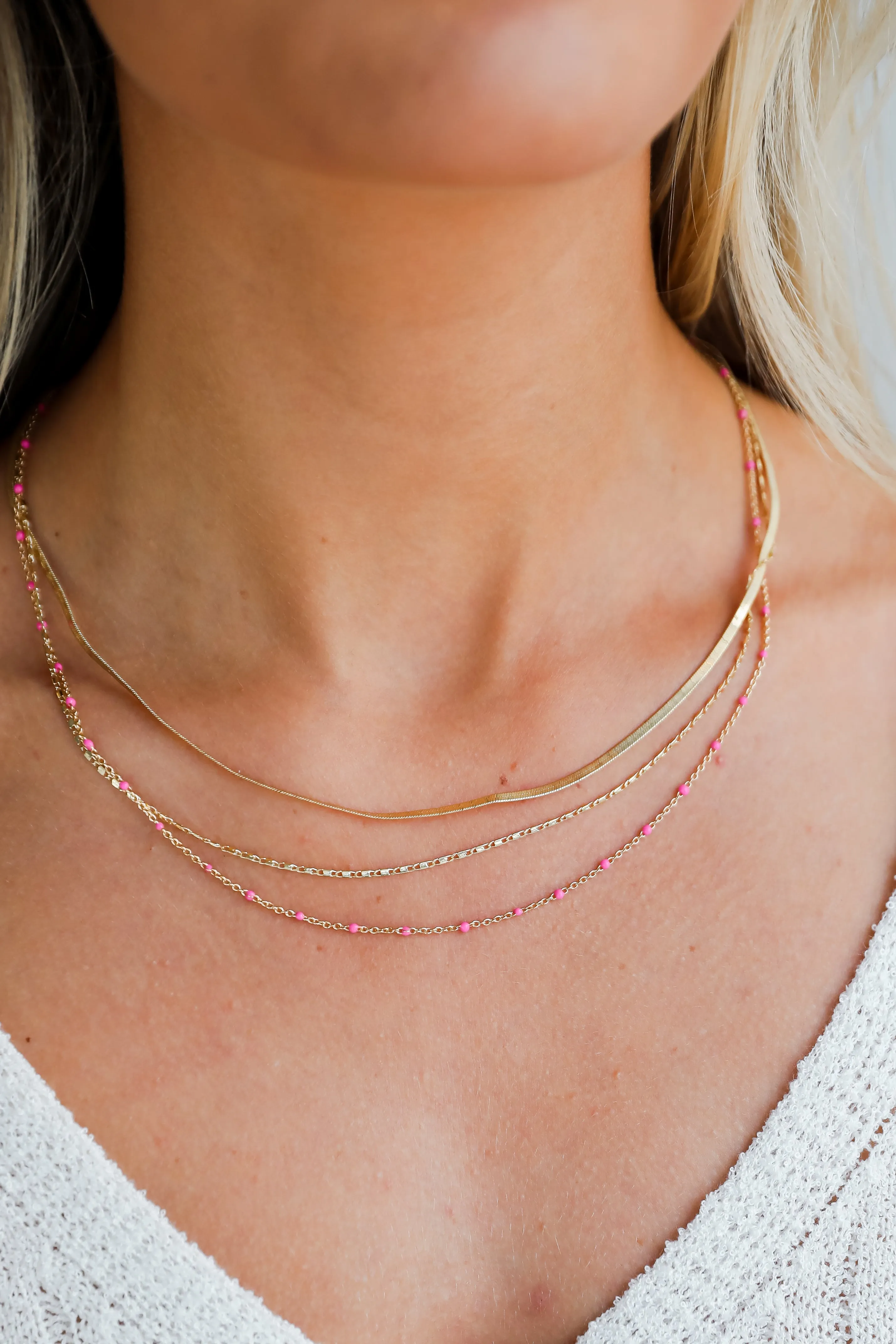 Tori Layered Chain Necklace